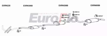 Система выпуска ОГ EuroFlo RN1820 2001A